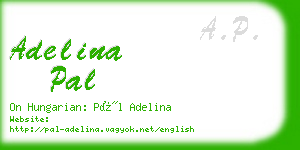 adelina pal business card